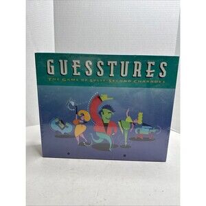 Milton Bradley Guesstures The Game of Split Second Charades First Edition 4113